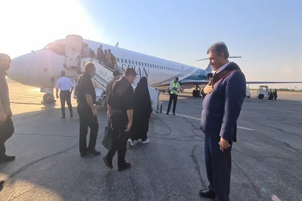 نخستین پرواز با ۱۲۱ زائر از فرودگاه ارومیه عازم نجف
شد