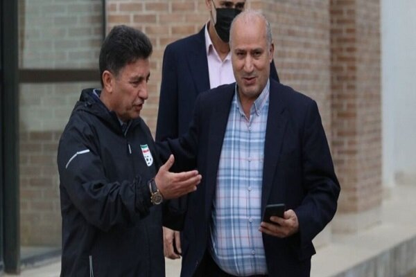 نشست تاج و قلعه نویی در مرکز ملی فوتبال