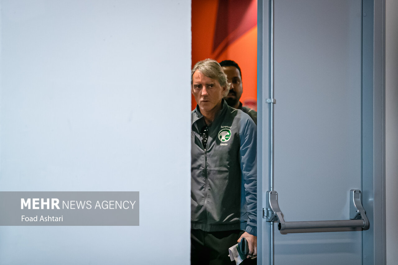 نشست خبری تیم ملی عربستان سعودی پیش از مصاف با تیم ملی عمان