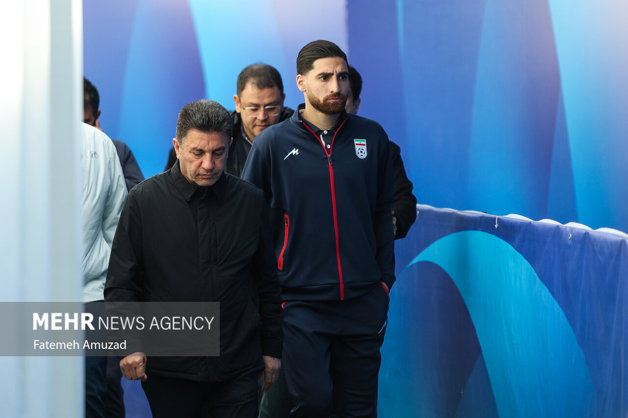 نشست خبری تیم‌های ملی فوتبال ایران و ازبکستان