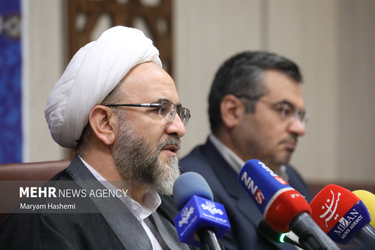 نشست خبری حکمت علی مظفری رئیس دیوان عدالت اداری