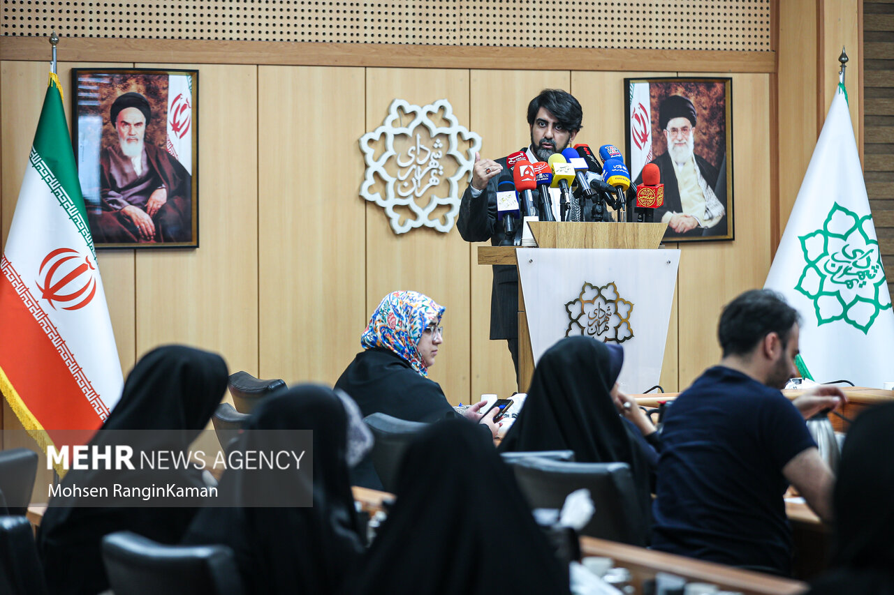 نشست خبری سخنگوی شهرداری تهران