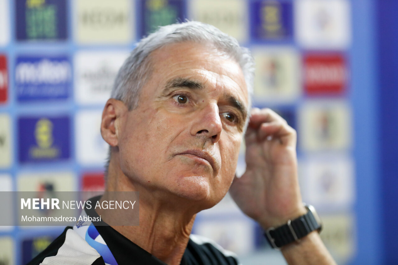 نشست خبری سرمربی تیم فوتبال النصر عربستان