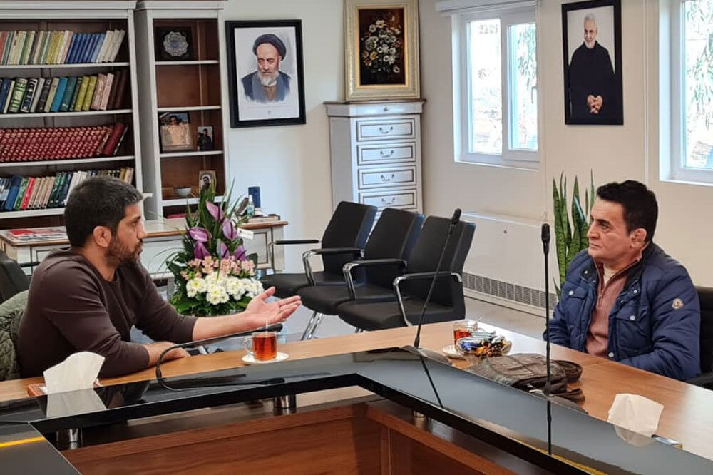 نشست ویژه محمد بنا با رئیس فدراسیون کشتی برگزار شد