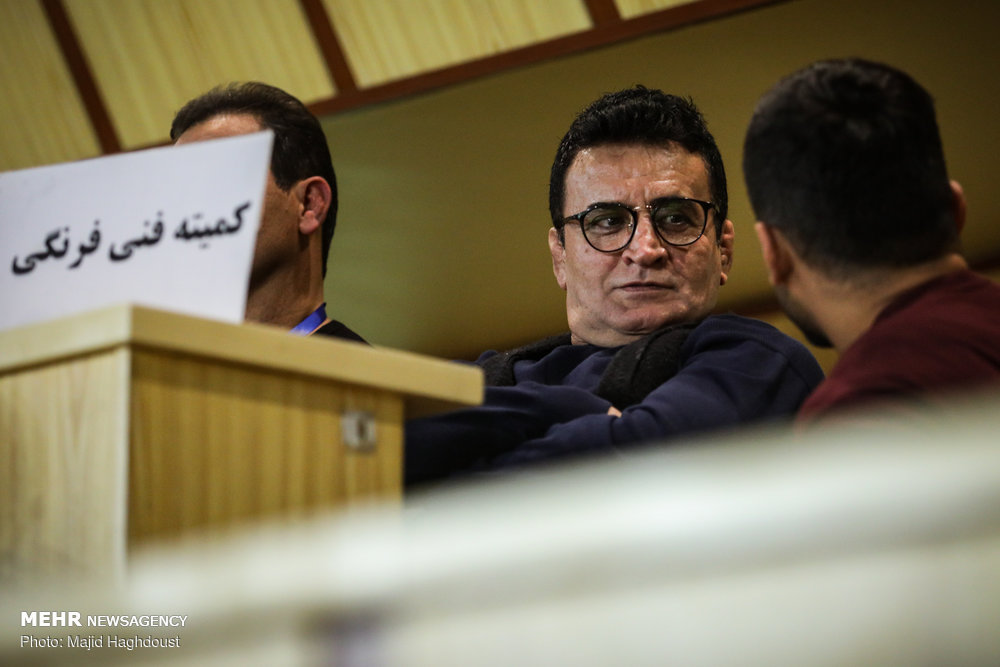 نظارت محمد بنا و کادر فنی بر مصاف مدعیان جام تختی