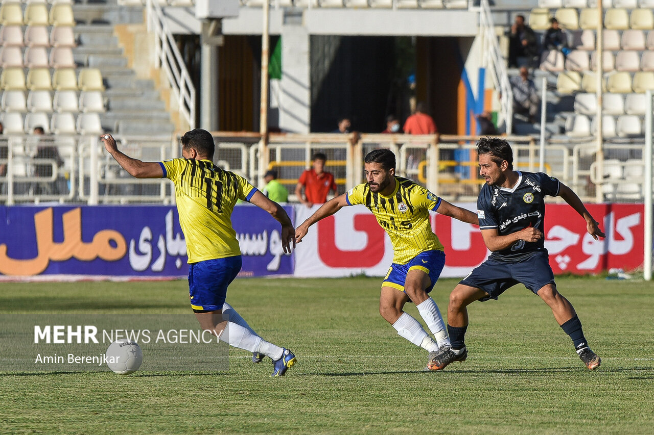 نفت مسجدسلیمان برابر مس رفسنجان یک امتیاز گرفت