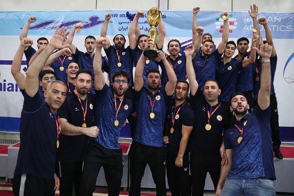 نفت و گاز امیدیه قهرمان لیگ برتر واترپلو شد