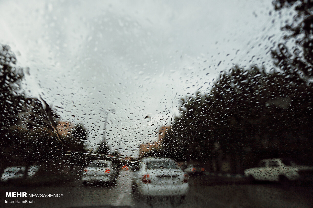 نفوذ جریانات مرطوب شمالی به سواحل خزر