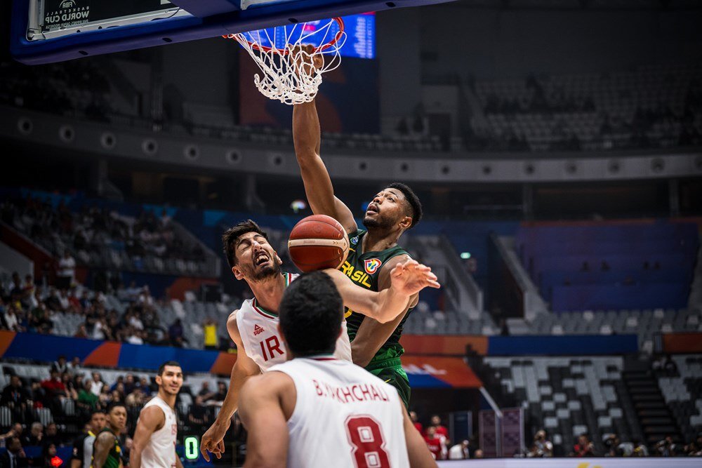 نقطه ضعف بزرگ تیم ملی بسکتبال برابر برزیل/ شوتهایی از سرناچاری!