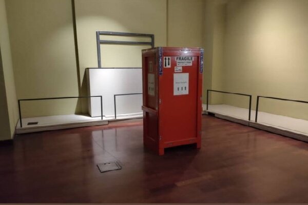 نمایش سنگنگاره ساسانی در موزه ملی ایران پس از قرنطینه ۴۸ساعته