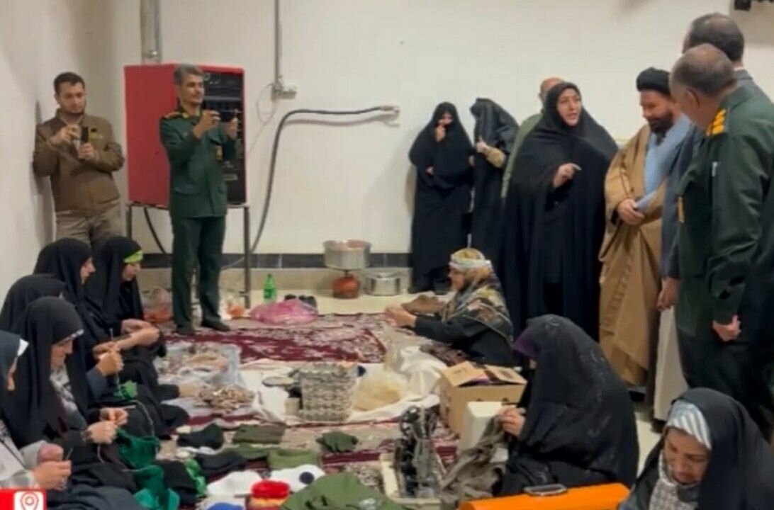 نمایشگاه بانوان جهادگر در بیجار برپا شد