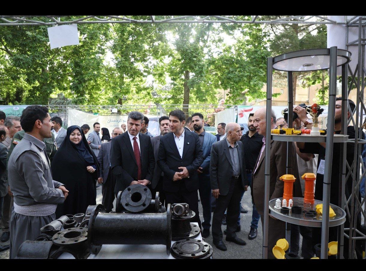 نمایشگاه توانمندی های اقتصادی کردستان در سنندج گشایش یافت