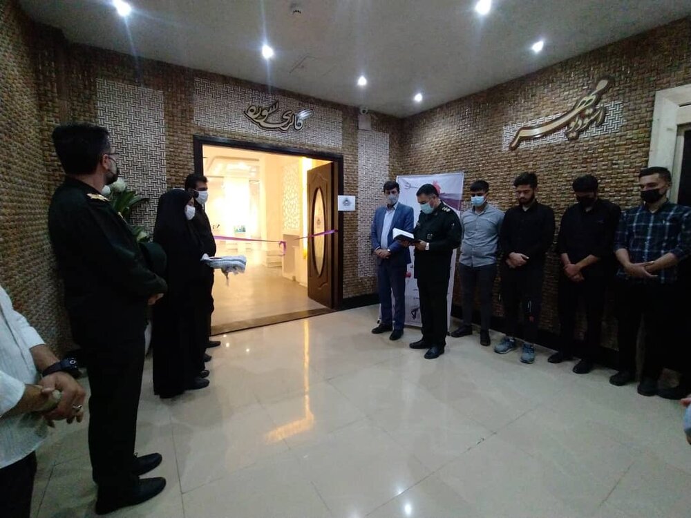 نمایشگاه سراسری کارتون و کاریکاتور حجاب وعفاف در سنندج افتتاح شد