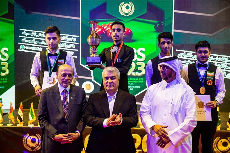 نمایندگان اسنوکر زیر ۲۱ سال ایران صاحب مدال نقره و برنز شدند