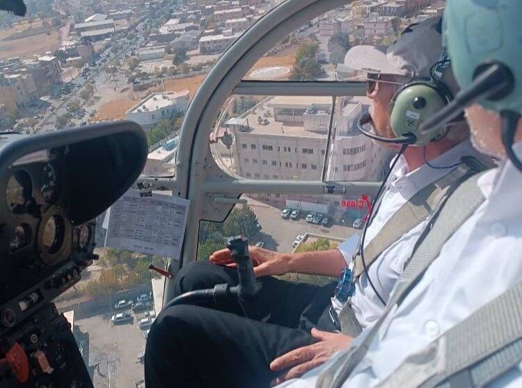 هدایی: مددجوی مصدوم بیجاری با بالگرد اورژانس به سنندج منتقل شد