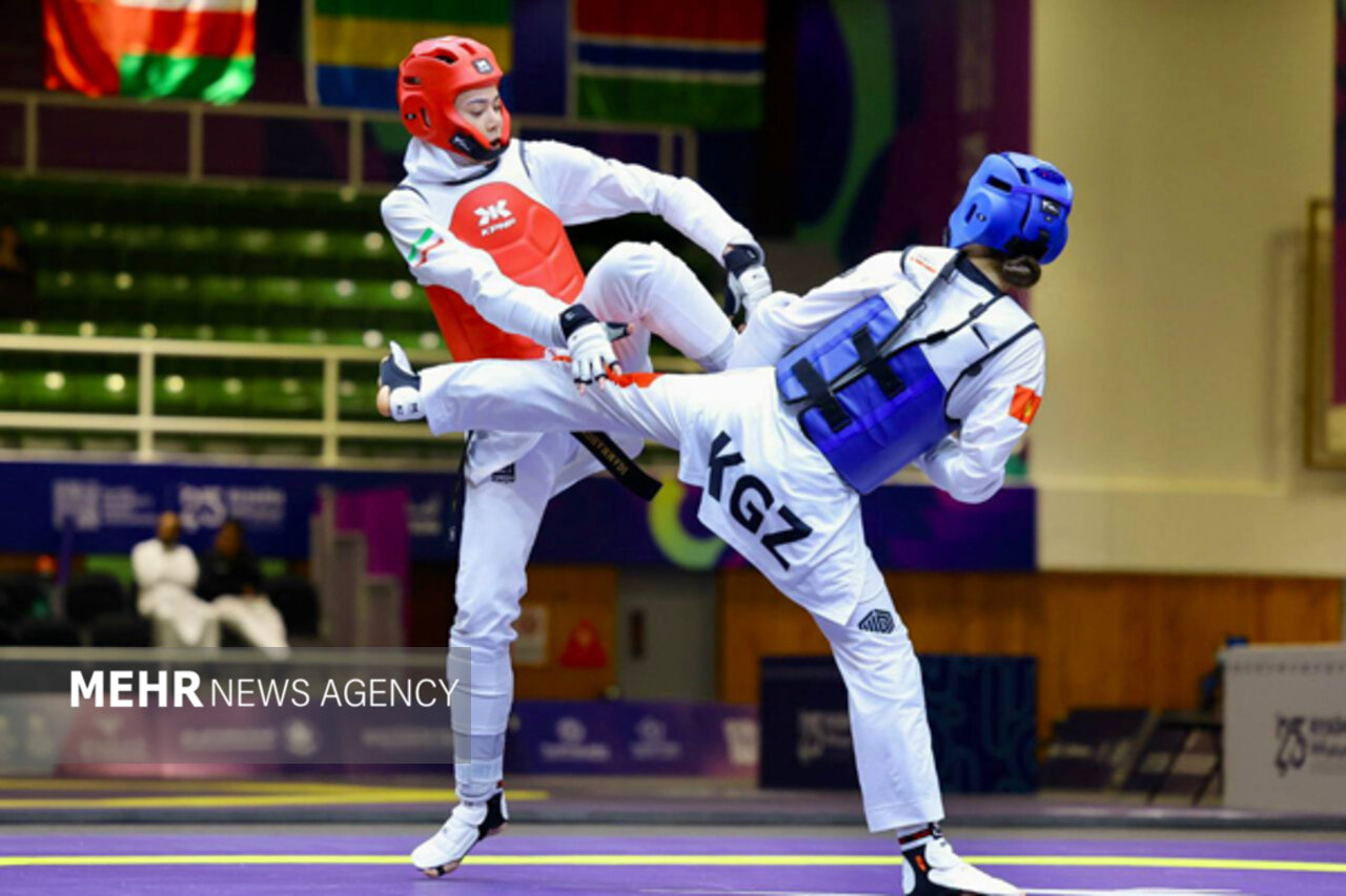 هستی محمدی به مدال برنز تکواندو رسید