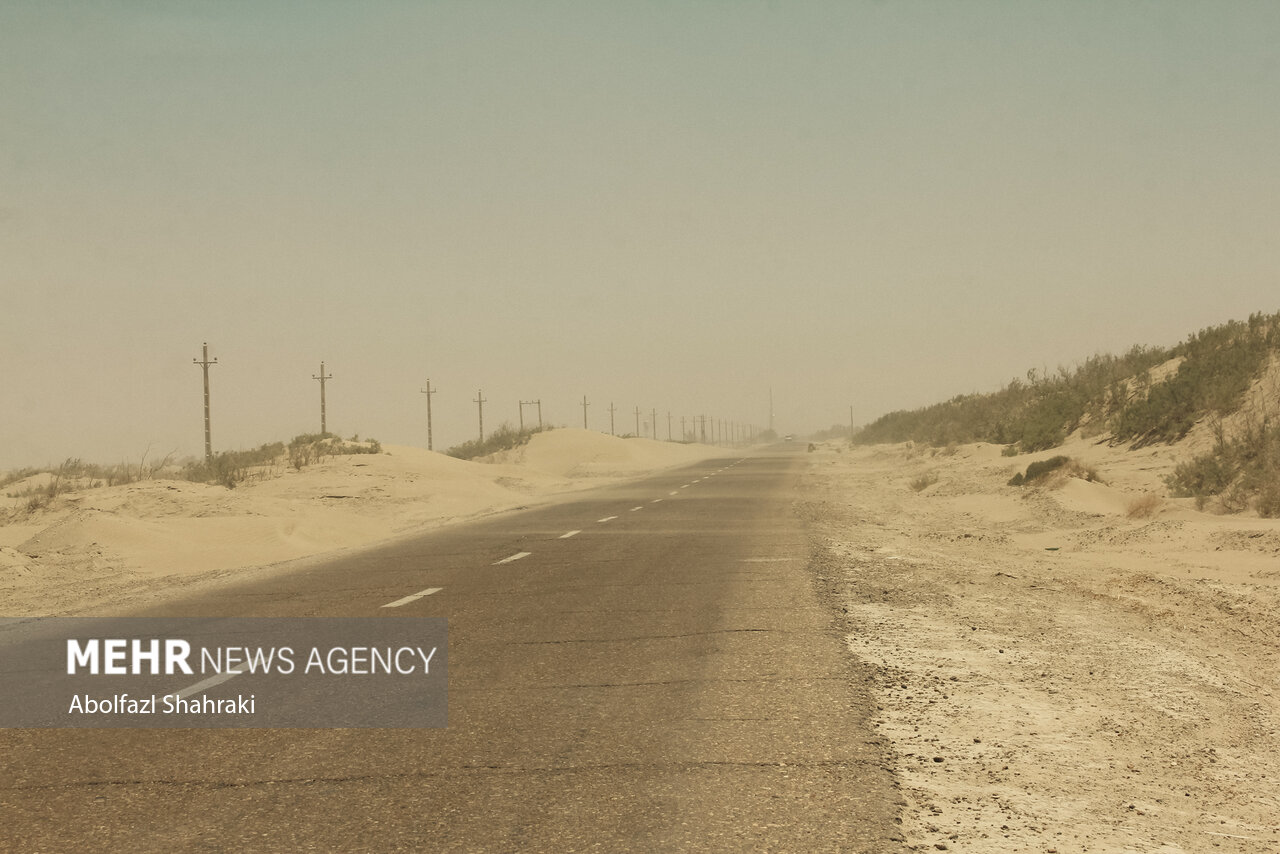 هشدار نارنجی وزش باد و گردوخاک برای ۲ استان