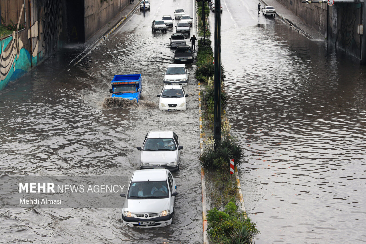 هشدار نسبت به آبگرفتگی معابر در ۶ استان
