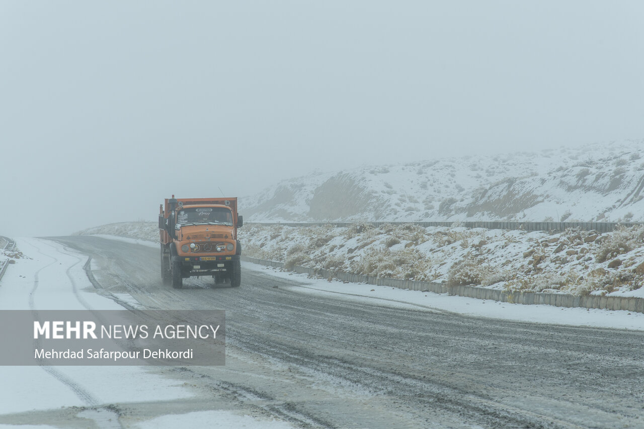 هشدار پلیس راه درباره وضعیت جوی جاده‌ها