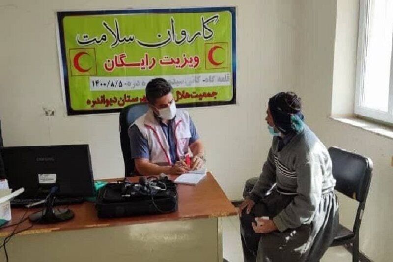 هفت هزار کردستانی از خدمات کاروانهای سلامت هلال احمر بهرهمند شدند