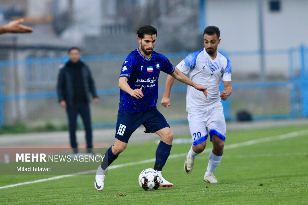 هفته نوزدهم لیگ برتر فوتبال ملوان بندرانزلی،گل گهرسیرجان