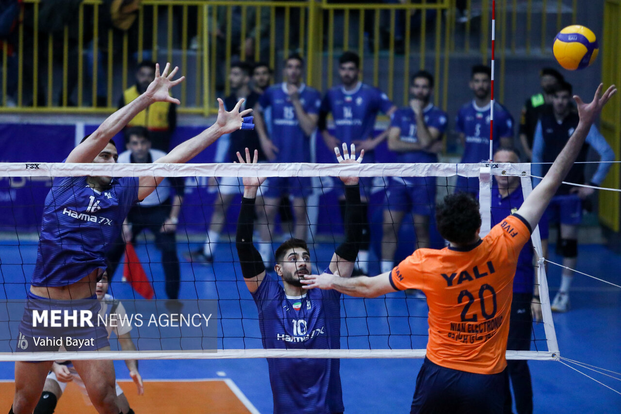 هفته هجدهم لیگ برتر والیبال؛ نیان الکترونیک – پیکان