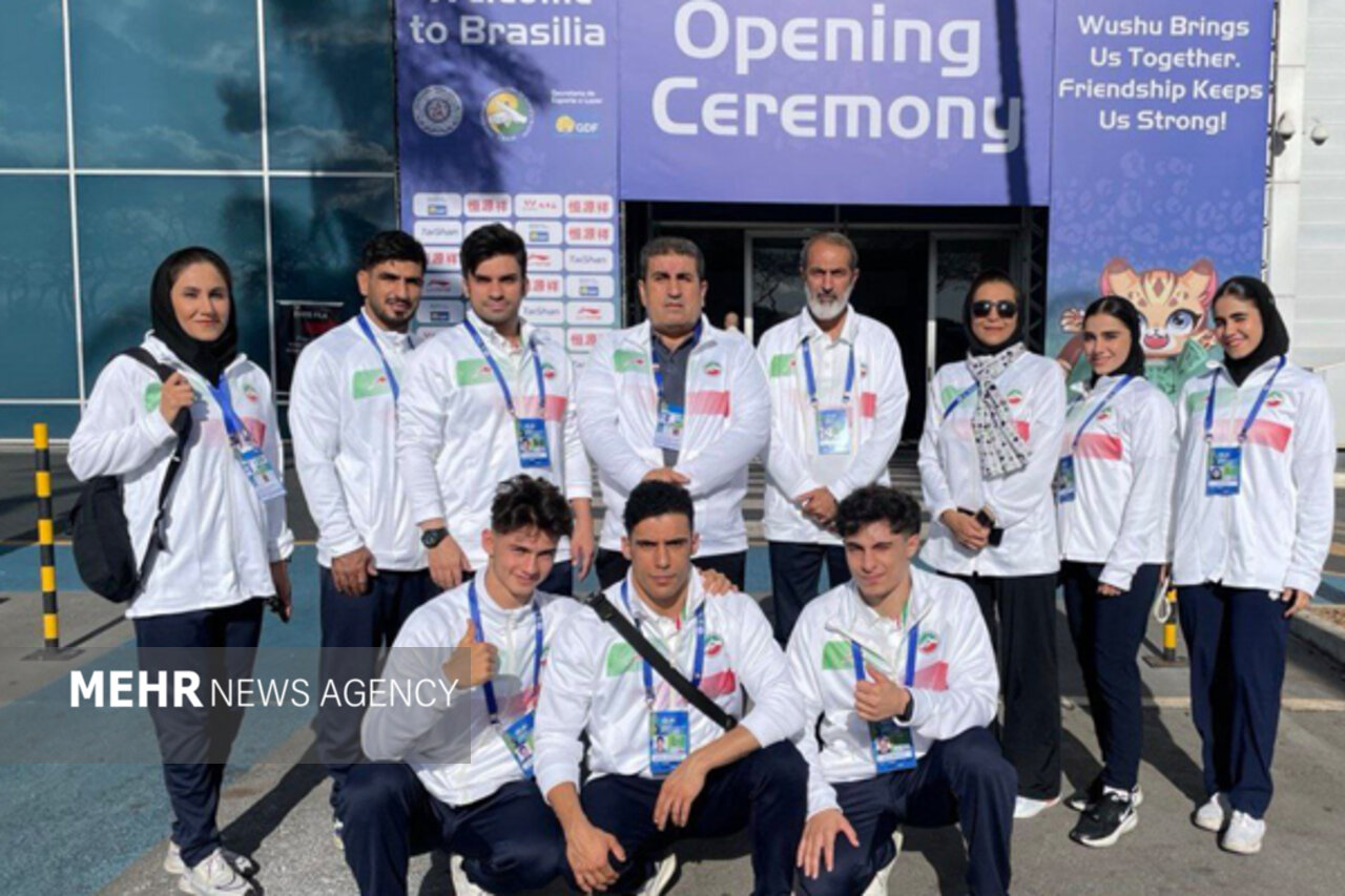 هفدهمین دوره رقابت های ووشو جهان افتتاح شد؛ حضور ایران و تشویق فلسطین