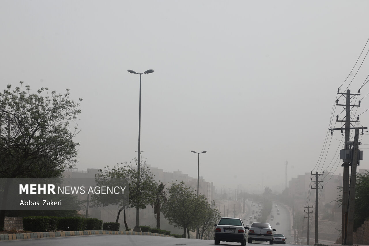 هوای آذربایجان غربی غبارآلود می شود