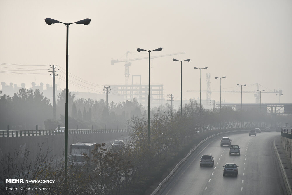 هوای اصفهان در وضعیت بنفش قرار گرفت/ شاخص کیفی ۲۰۴