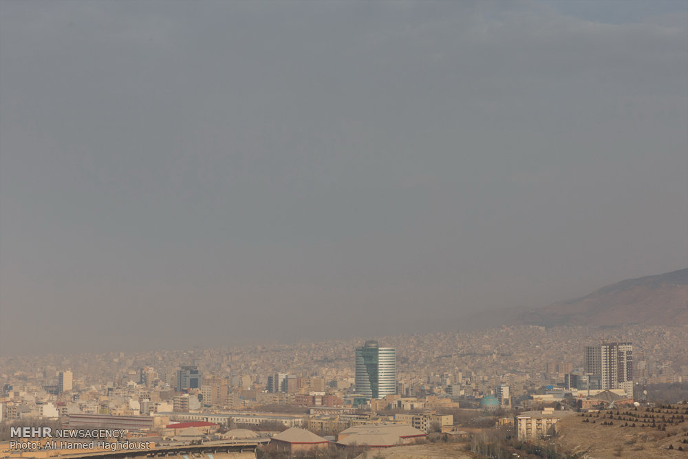 هوای تبریز برای تمامی گروههای سنی ناسالم است