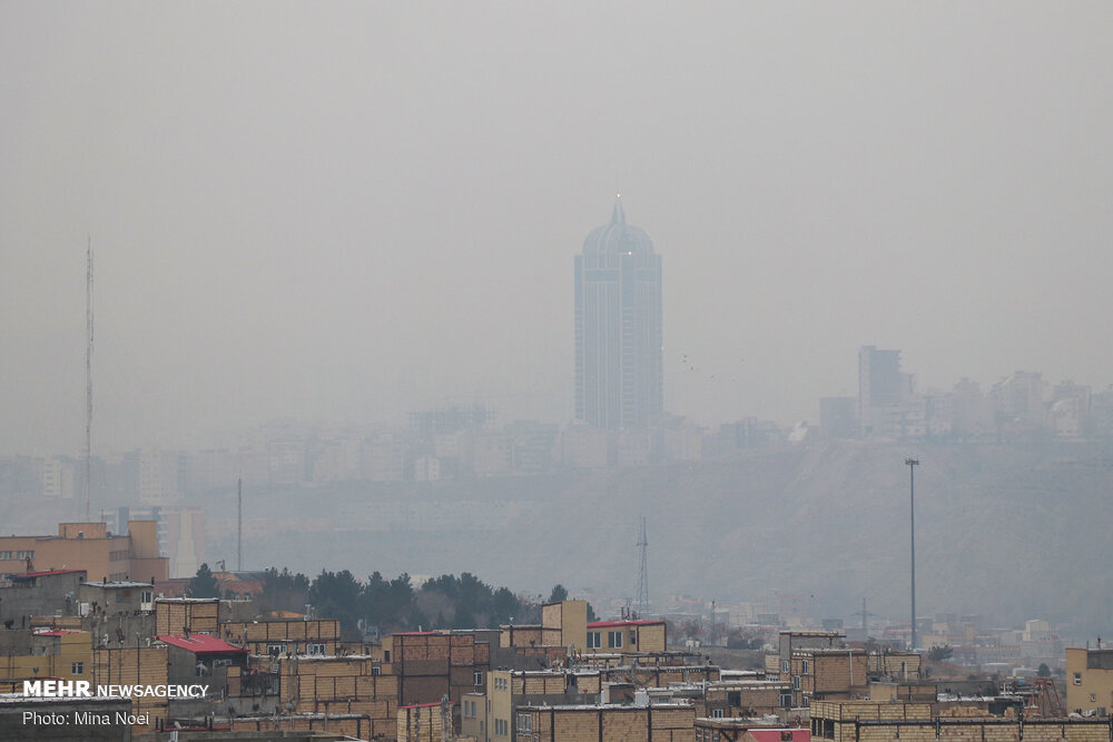 هوای تبریز برای گروههای حساس ناسالم شد