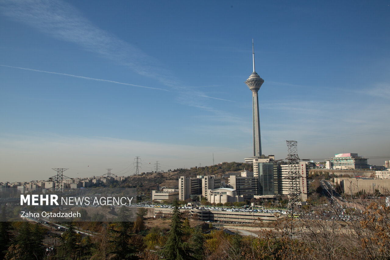 هوای تهران در مرز آلودگی