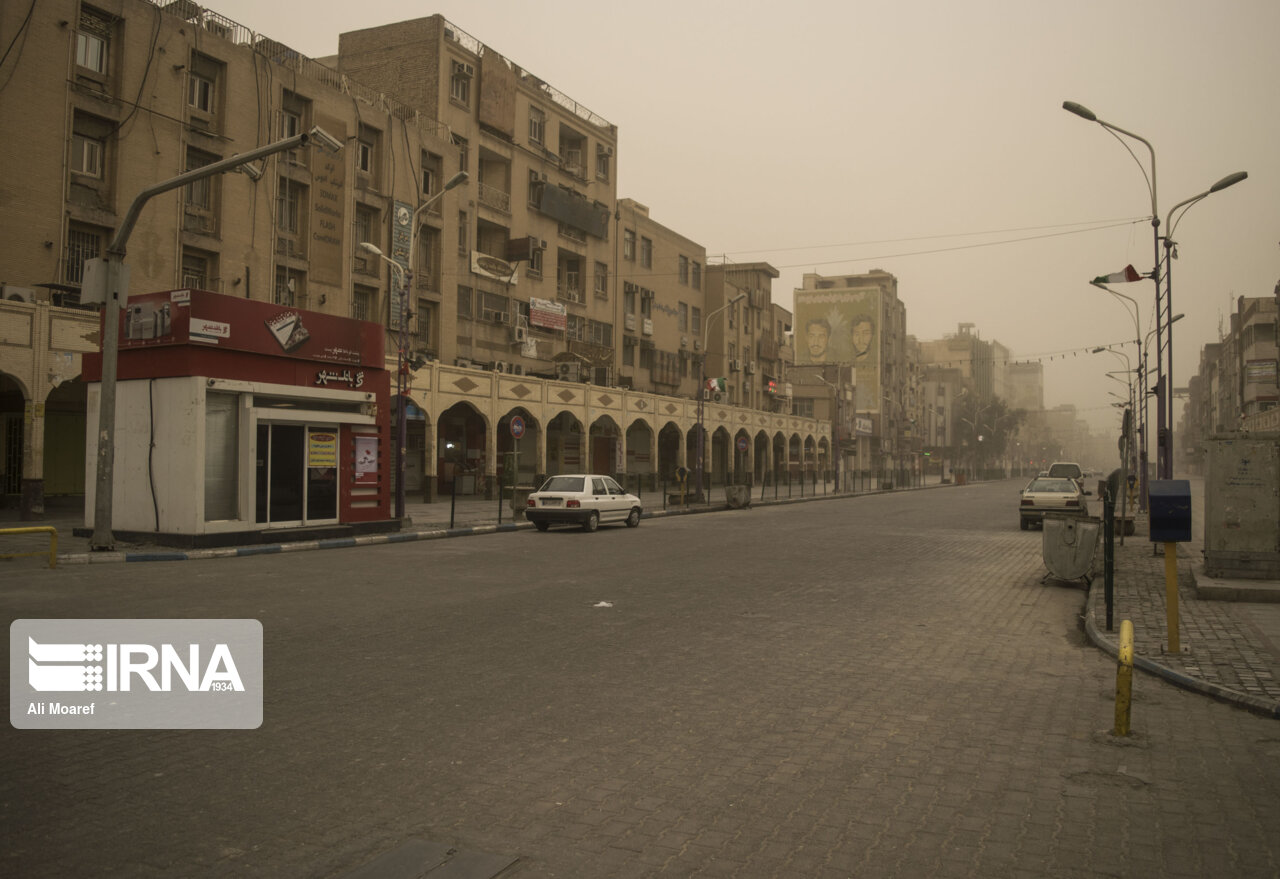 هوای هشت شهر خوزستان در شرایط ناسالم قرار گرفت