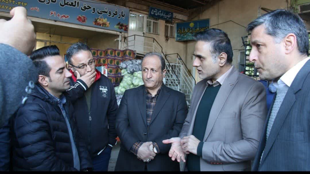 هوشمندسازی میادین میوه و تره‌بار اولویت کاری کردستان قرارگیرد