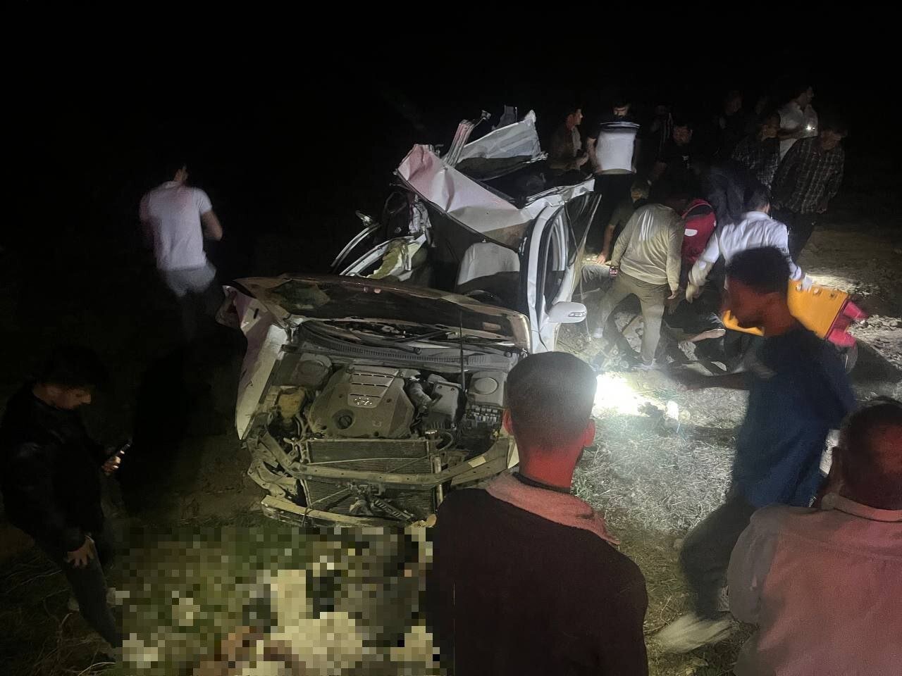 واژگونی خودرو در روستای چورس یک فوتی و ۴ مصدوم برجای گذاشت