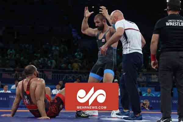 واکنش دیدنی امیرحسین زارع به شادی پتریاشویلی در فینال
المپیک