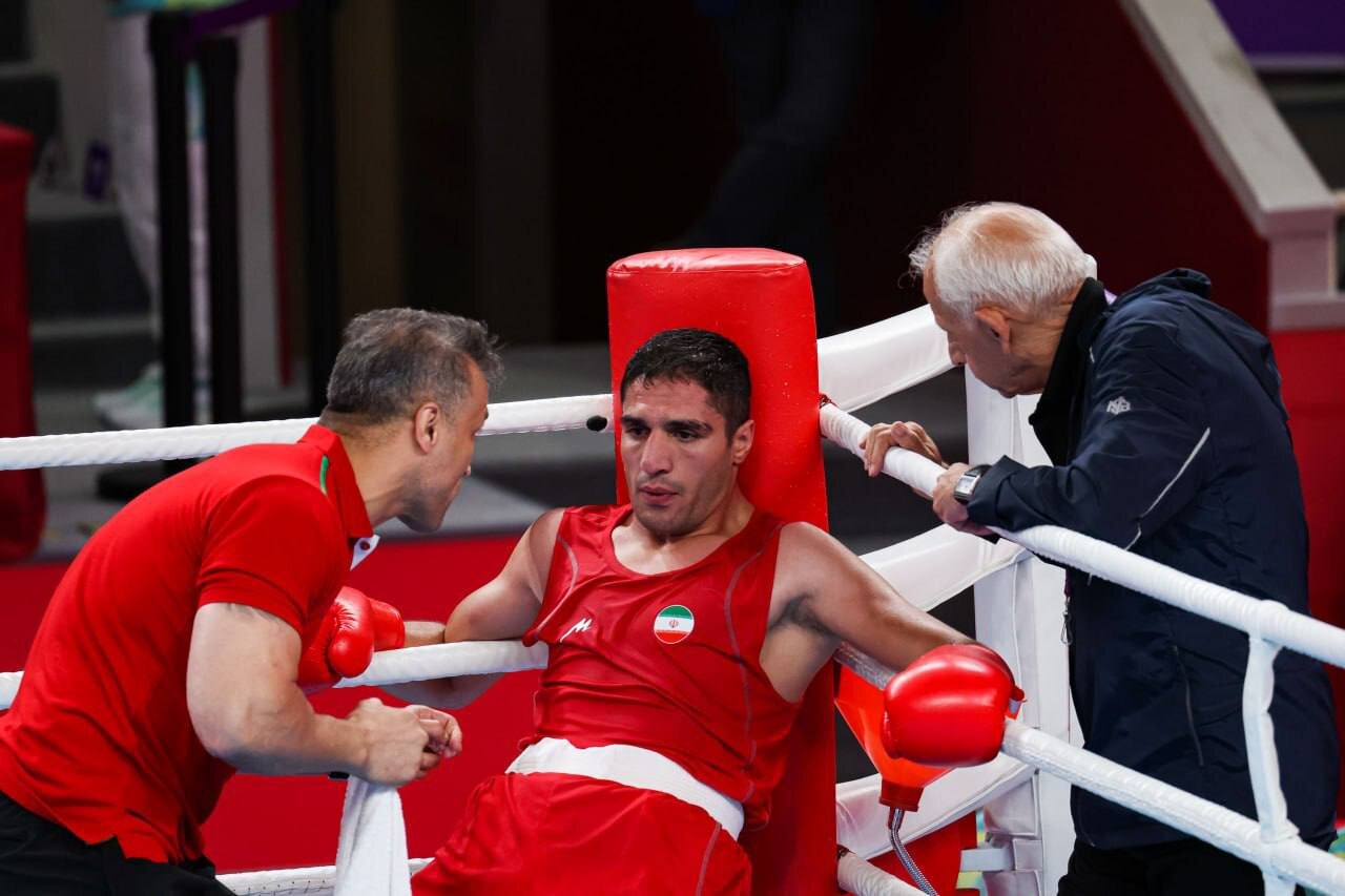 واکنش سرمربی تیم ملی بوکس به شکست رمضان پور:شرمنده‌ام