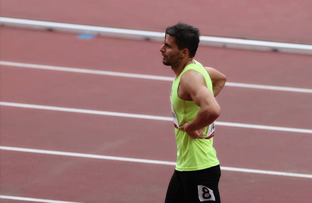 وحید علی نجیمی از صعود به فینال دو ۴۰۰ متر بازماند