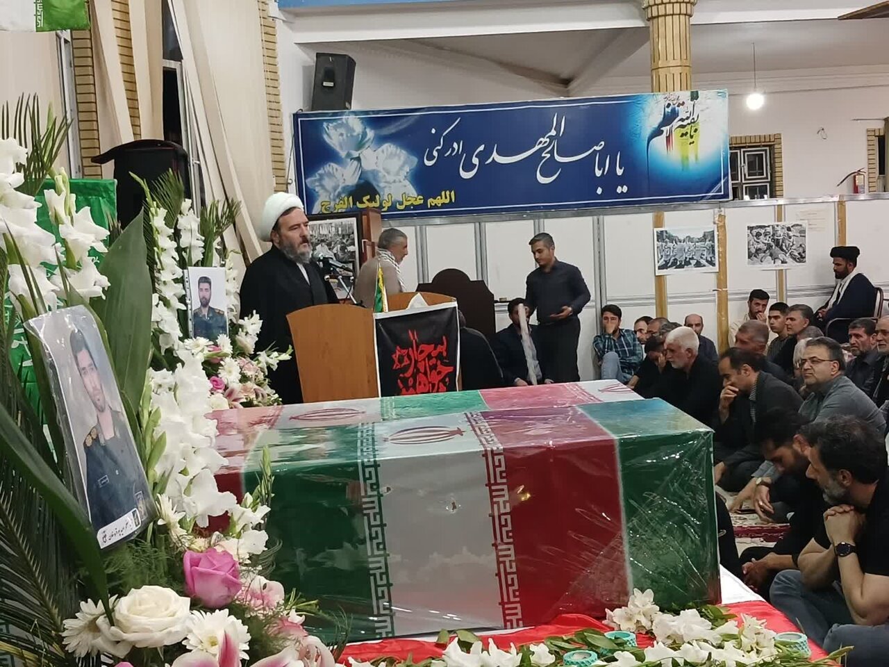 وداع مردم دیار گروس با شهدای وطن