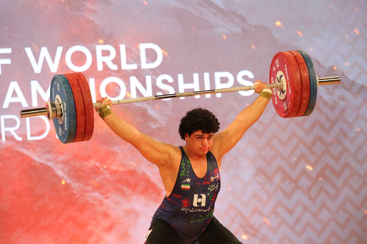 ورنهبردار ایران در رده ششم گروه B قرار گرفت