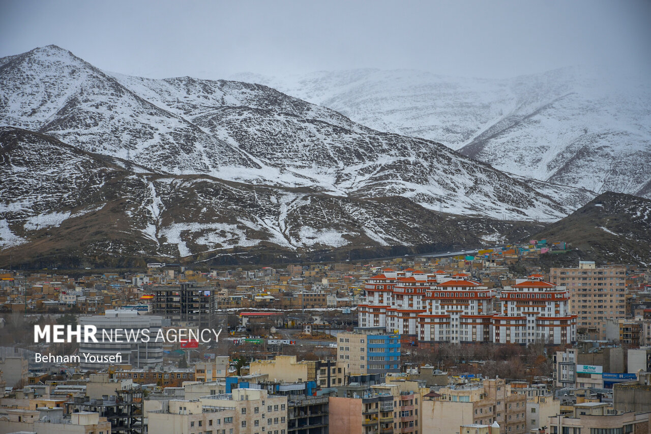 ورود سامانه بارشی به کشور/برف و باران در راه است