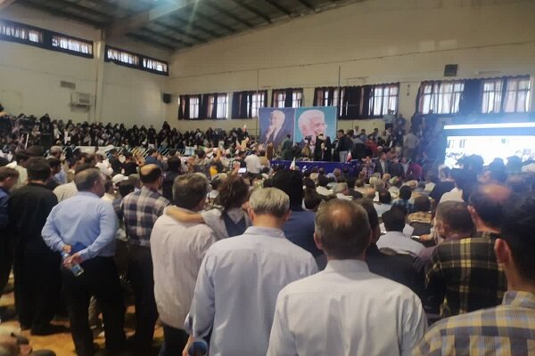 ورود سعید جلیلی به سالن آزادی سنندج