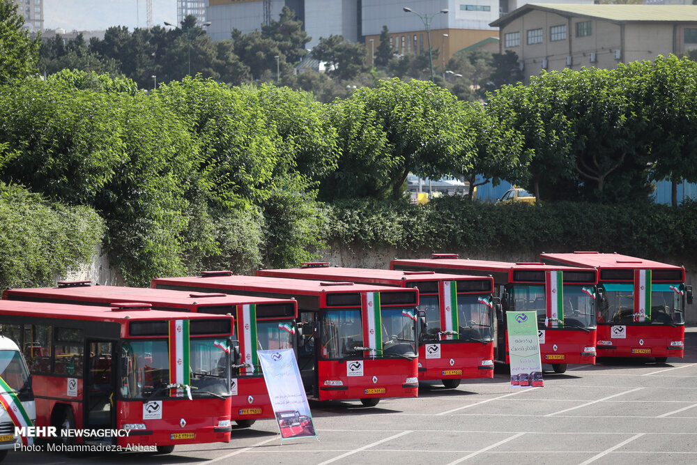 ورود ۵۰۰ اتوبوس بازسازی شده به چرخه حمل و نقل