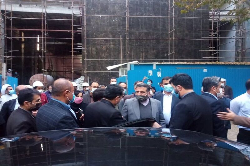 وزیر فرهنگ و ارشاد اسلامی از پروژه تالار مرکزی سنندج بازدید کرد