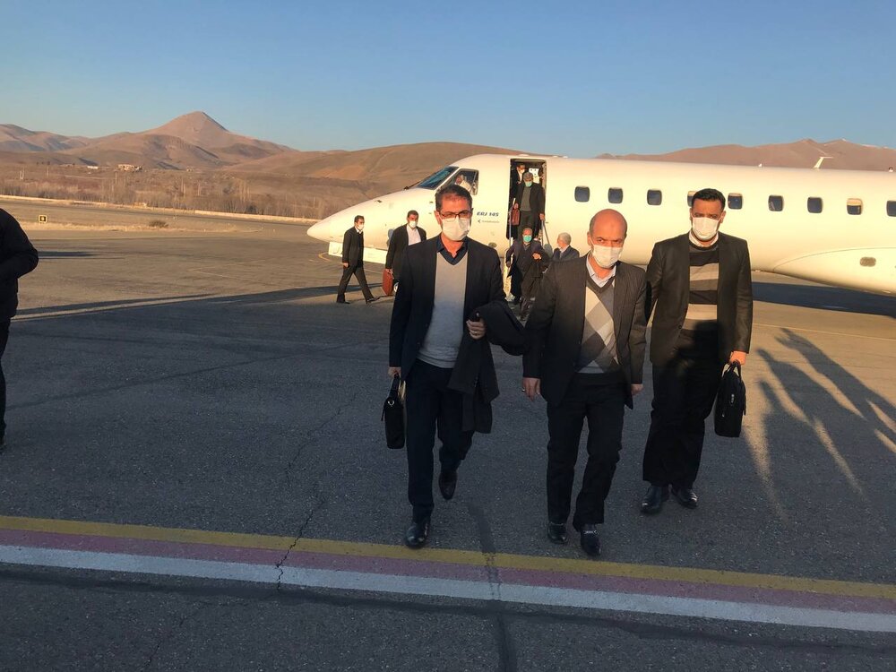 وزیر نیرو وارد سنندج شد