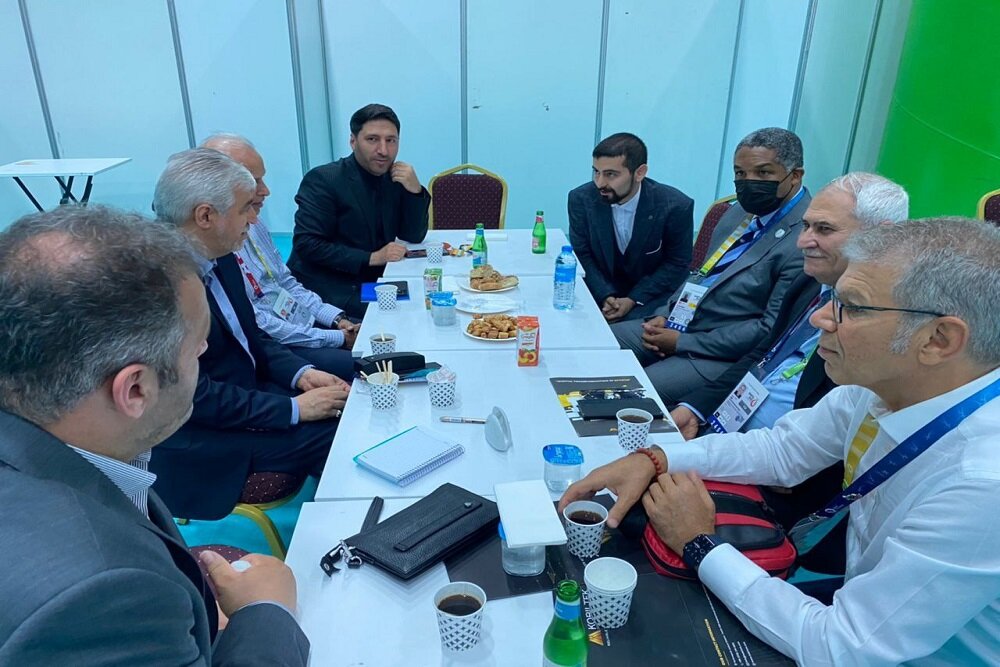 وزیر ورزش با رئیس فدراسیون جهانی وزنهبرداری دیدار کرد