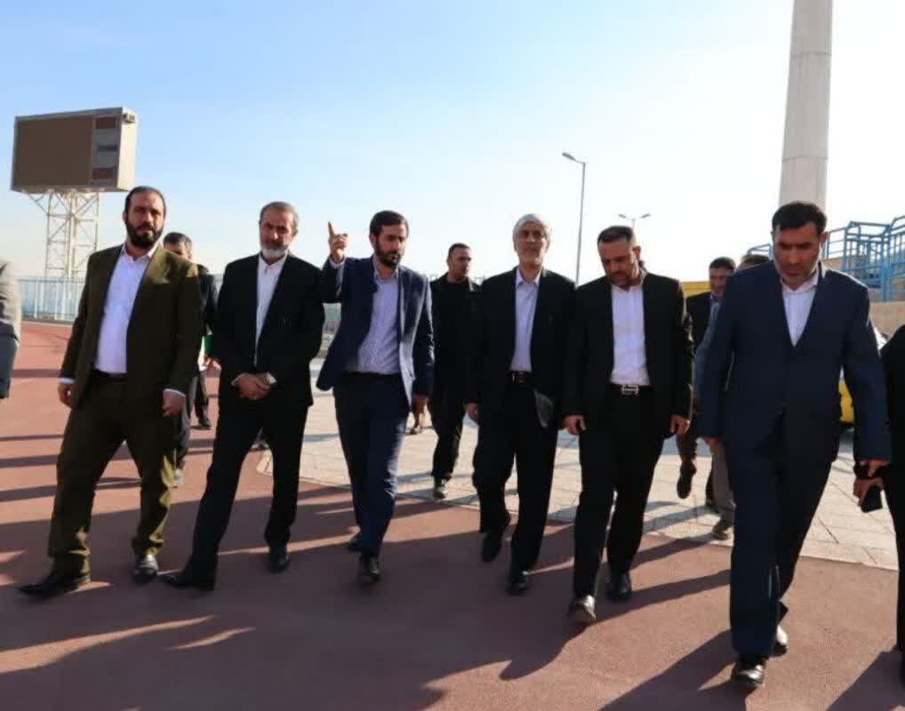 وزیر ورزش و جوانان برای بازدید از ۲ طرح ورزشی وارد اسلام شهرشد