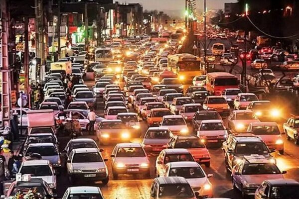 وضعیت ترافیک معابر اطراف نمایشگاه کتاب