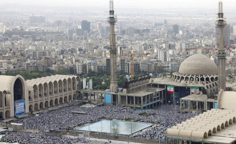 وضعیت ترافیکی محدوده مصلی پس از برپایی نماز عید