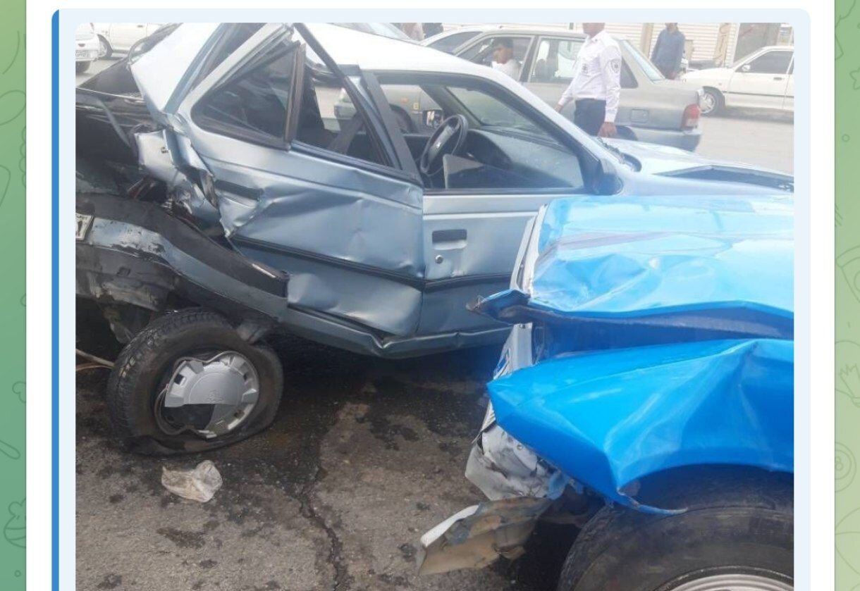 وقوع دو حادثه پیاپی در ورودی نایسر سنندج هشت مصدوم برجای گذاشت